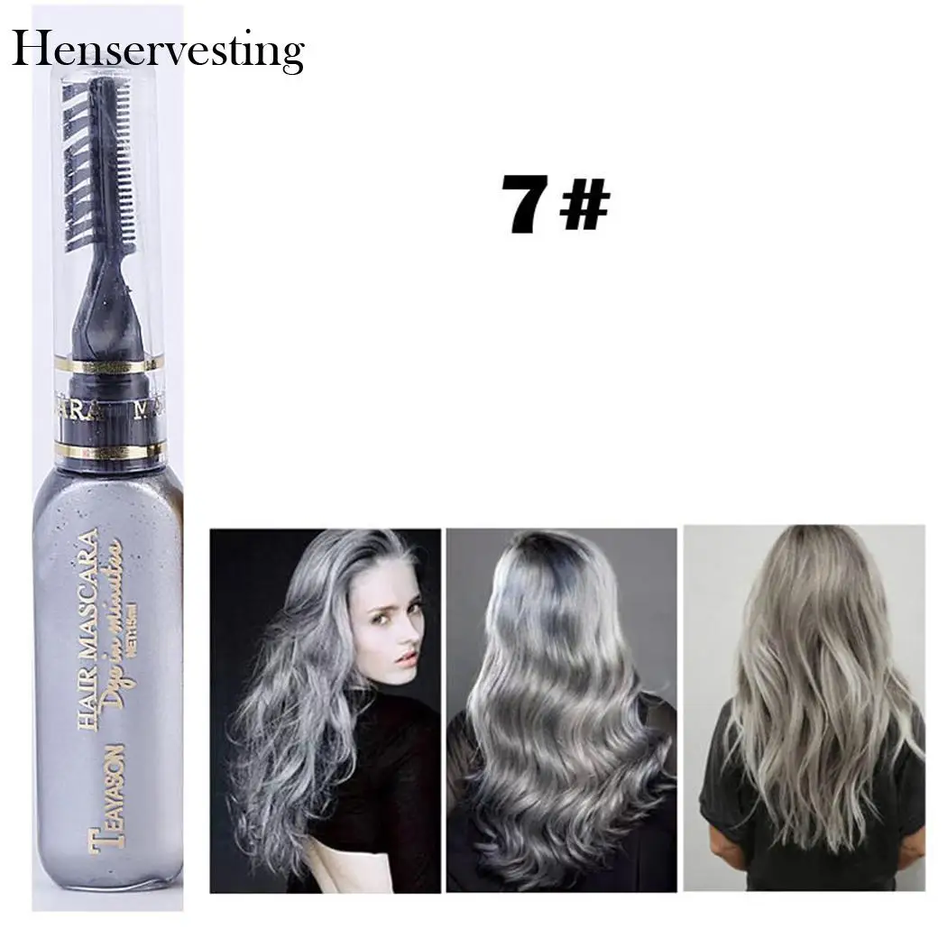 13 видов цветов Временная Краска для волос крем нетоксичный DIY один раз Creme Para Cabelo