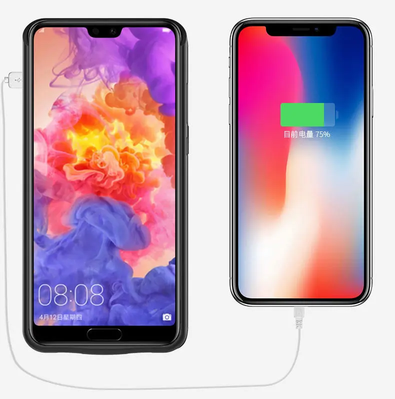Для Huawei Nova 3e чехол для зарядного устройства внешний портативный аккумулятор