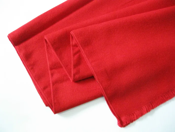 Мужской женский зимний высококачественный двусторонний хлопковый шарф из