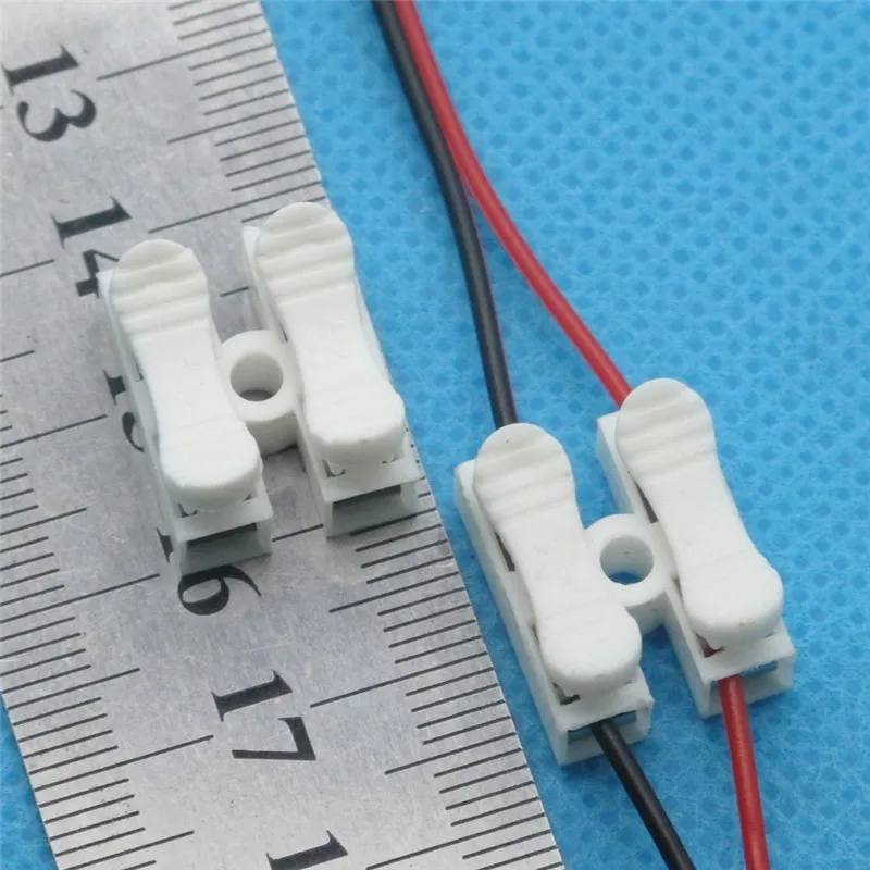 Пружинный соединитель 2p провод без сварки винтов быстроразъемный Клеммная