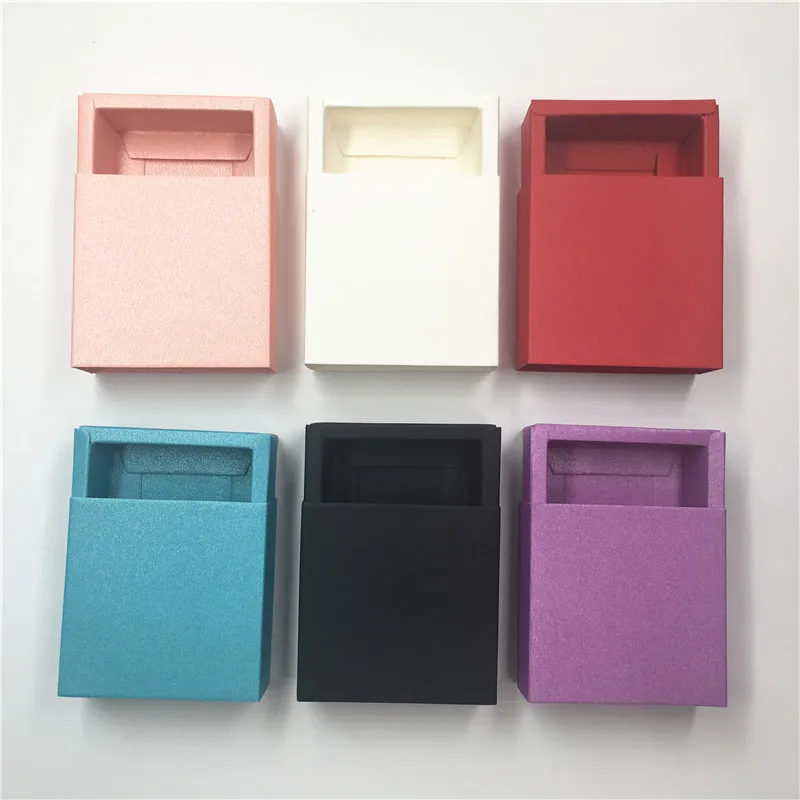 100Pcs/Lot 6.2x6.2x2.3cm Colorful Paper Cardboard Drawer Gift Box For Decoration Display Store Candy Food Macaron Cake Pack | Дом и сад