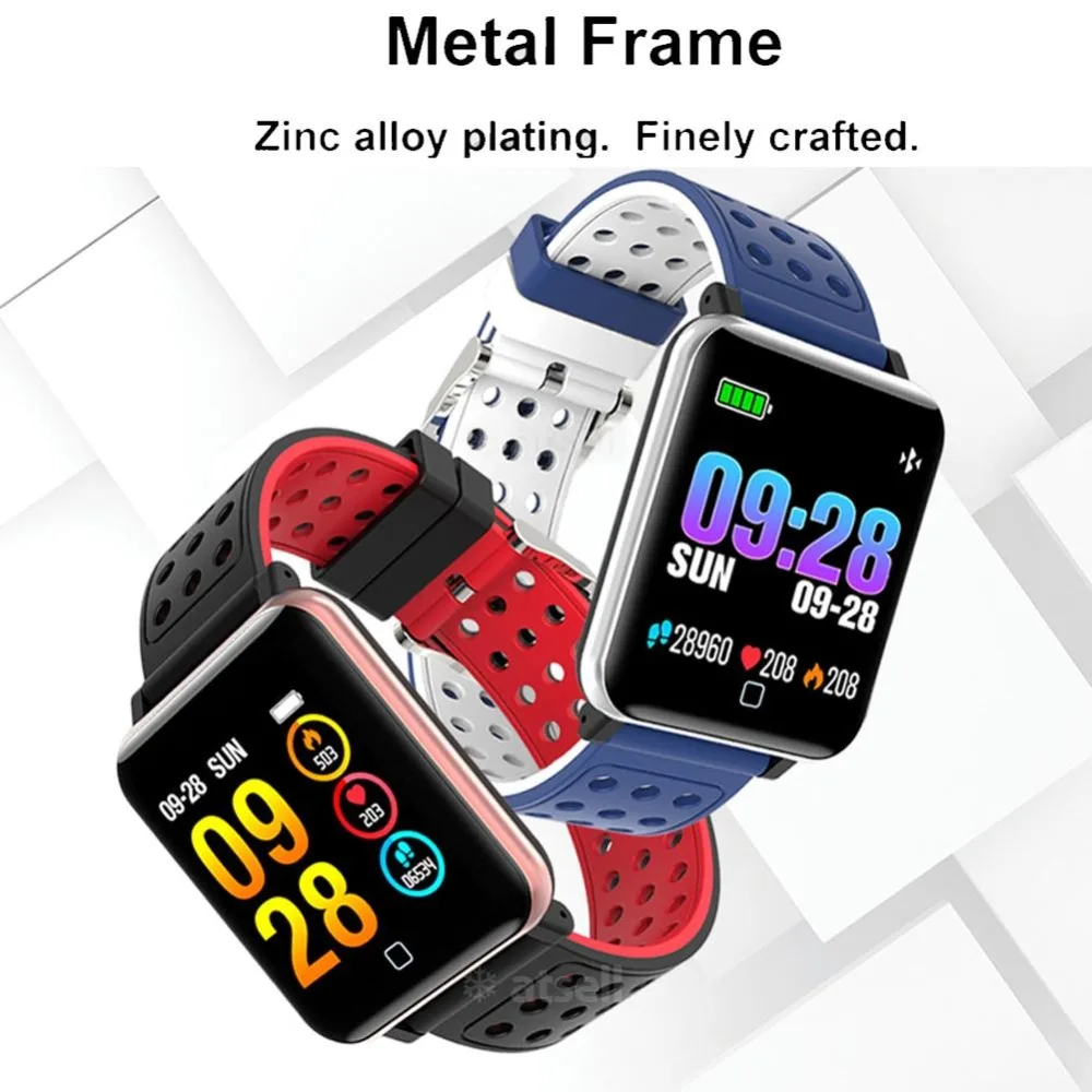 Смарт часы M19 сердечного ритма Браслет фитнес контроль сна измеритель