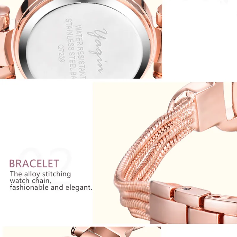 2018 женские часы ультра тонкие кварцевые из нержавеющей стали для отдыха браслет