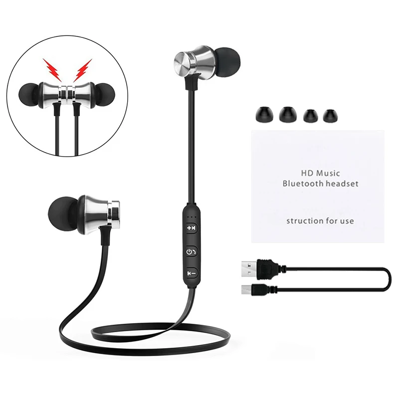 Беспроводные Bluetooth наушники Teamyo спортивные для телефона настоящие беспроводные