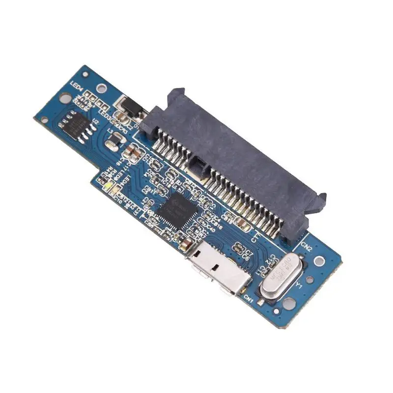 VODOOL компьютер Добавить на карты супер скорость USB 3,0 SATA 22 Pin 2,5 дюймов жесткий диск драйвер SSD адаптер карта