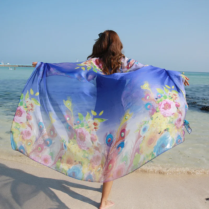 Новое поступление винтажное одеяло с цветочным принтом и кисточками летнее