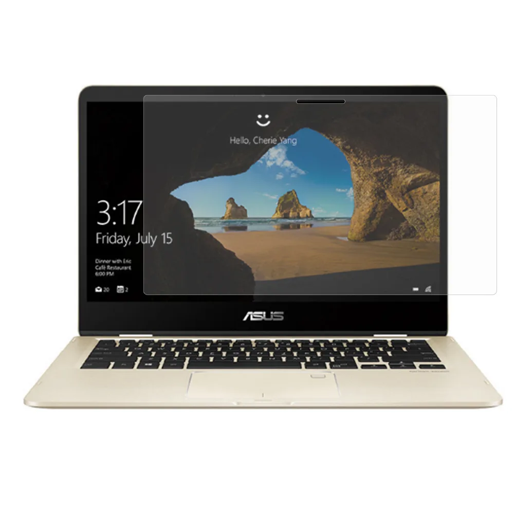 Cartinoe 14 дюймовая защитная плёнка для экрана ноутбука для Asus Zenbook Flip 14 Ux461un мкА фильтр для экрана ноутбука G мкА rd пленка, 2 шт
