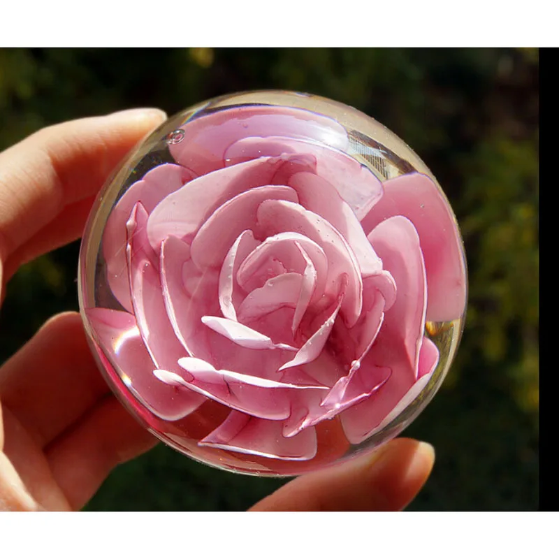 Художественное стекло хрустальный шар для украшения дома офисный стол | Дом и сад