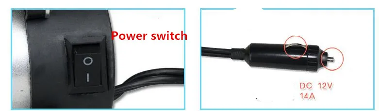 Premium 12 V Heavy Duty Портативный автомобильных шин авто шин насос воздушные компрессоры 100psi с металлической материал