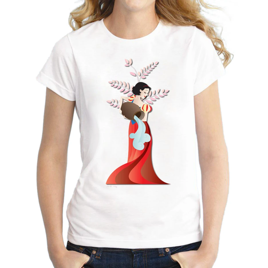 Женская футболка с коротким рукавом Aquarius Design новинка 2018 модные женские топы