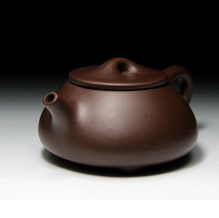 

Yixing Xi Shi Purple Grit Tea Pot Chinese Purple Clay pot Kung Fu Tea Set 230ml gifts for friends