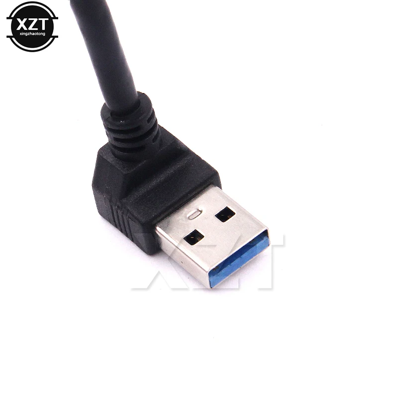 Универсальный Высококачественный USB 3 0 штекер A Female Up Angle 90 градусов Удлинительный