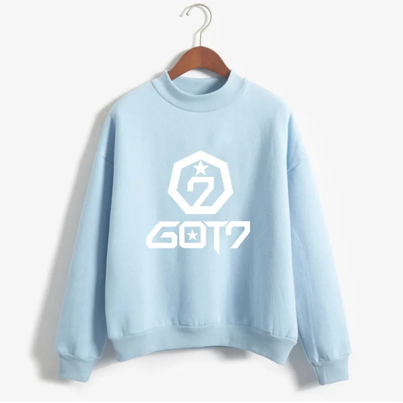 New Exo Blackpink Hoodies Women Warm Hoodies Twice Wanna One Got7 Sweatshirts Harajuku Ladies Monsta X Female Fan Hoodie