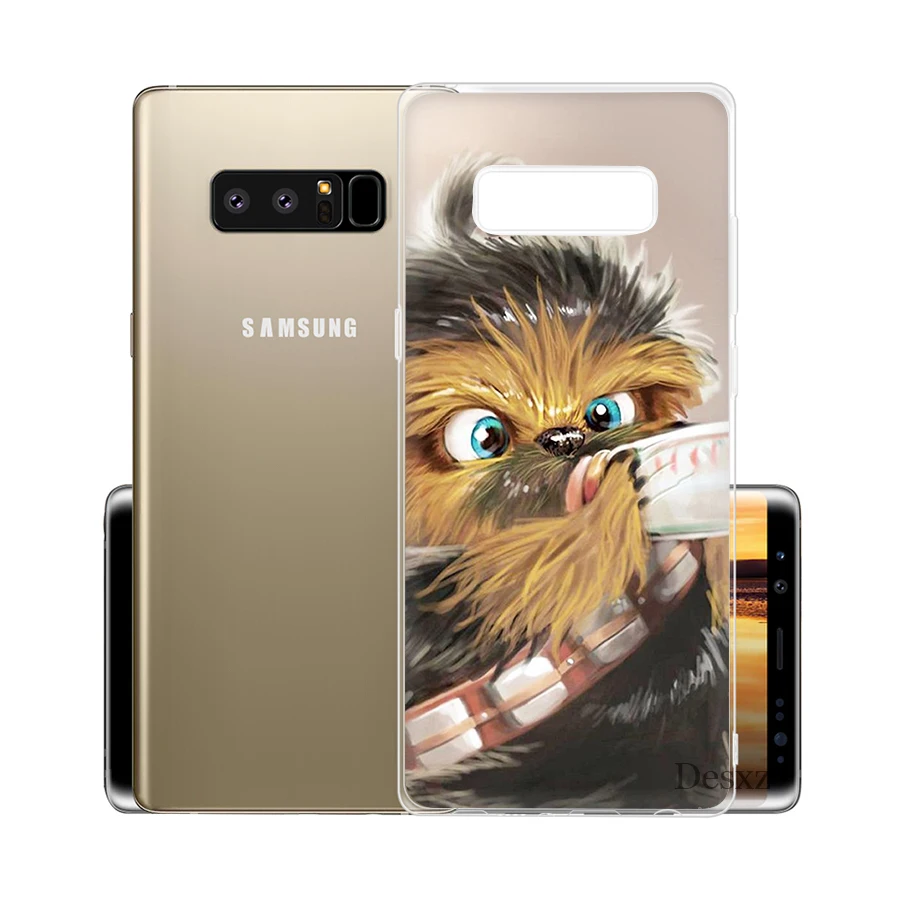 Чехол для телефона Звездные войны Чубакка Samsung Galaxy S7 Edge S8 S9 Plus Note 8 9 чехлы |