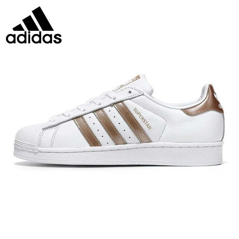 Новинка оригинальные женские кроссовки для скейтбординга Adidas Originals SUPERSTAR W | Спорт