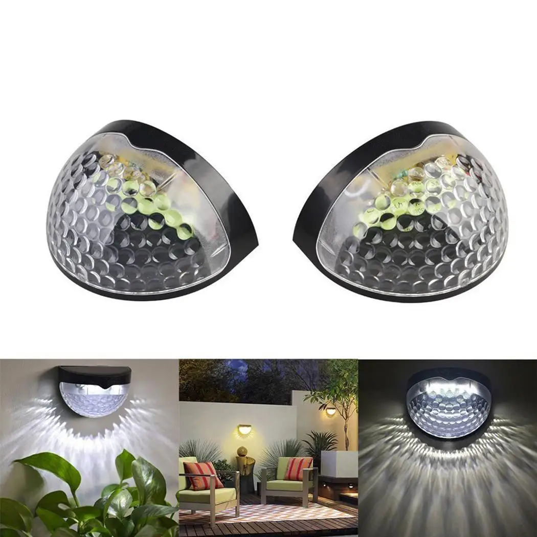 Светодиодный настенный светильник на солнечной батарее для забора 35ма лампа