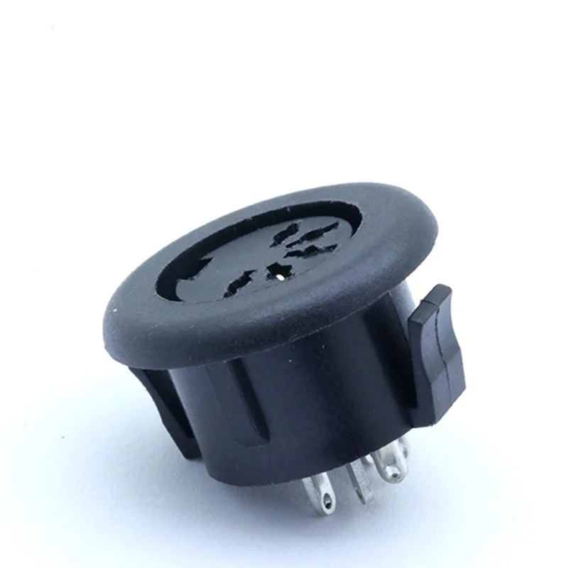 3 шт. 5pin Micro power Socket S клеммы DIN Female Jack PCB панель крепление коннектор для