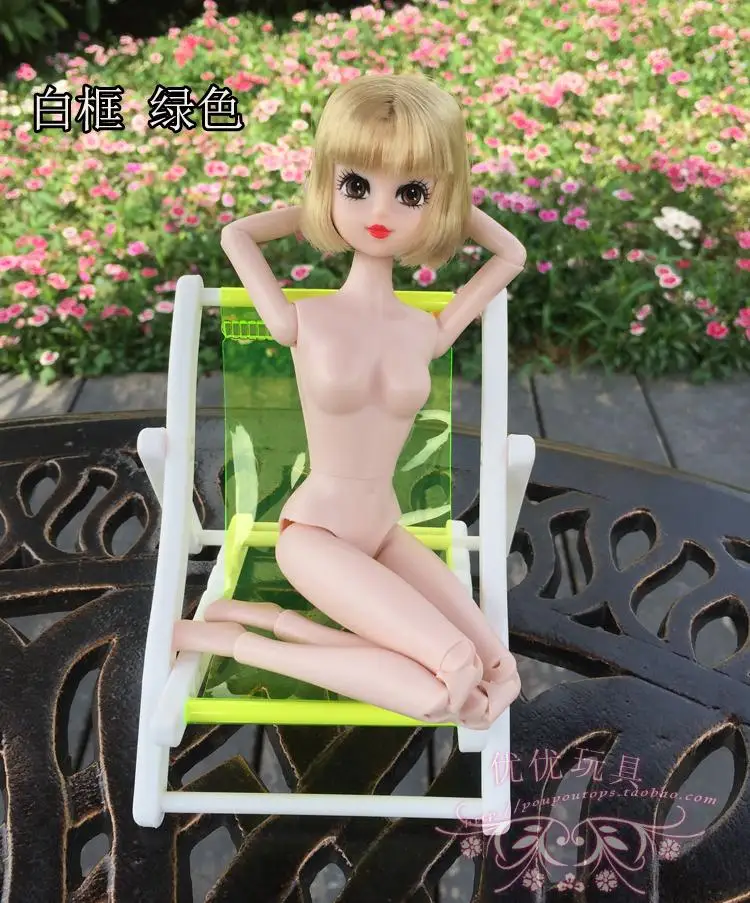 Пляжное кресло кукла аксессуары для кукол кукольная мебель для Blyth Momoko, Licca, OB, Azone Dol forl Кукла Барби