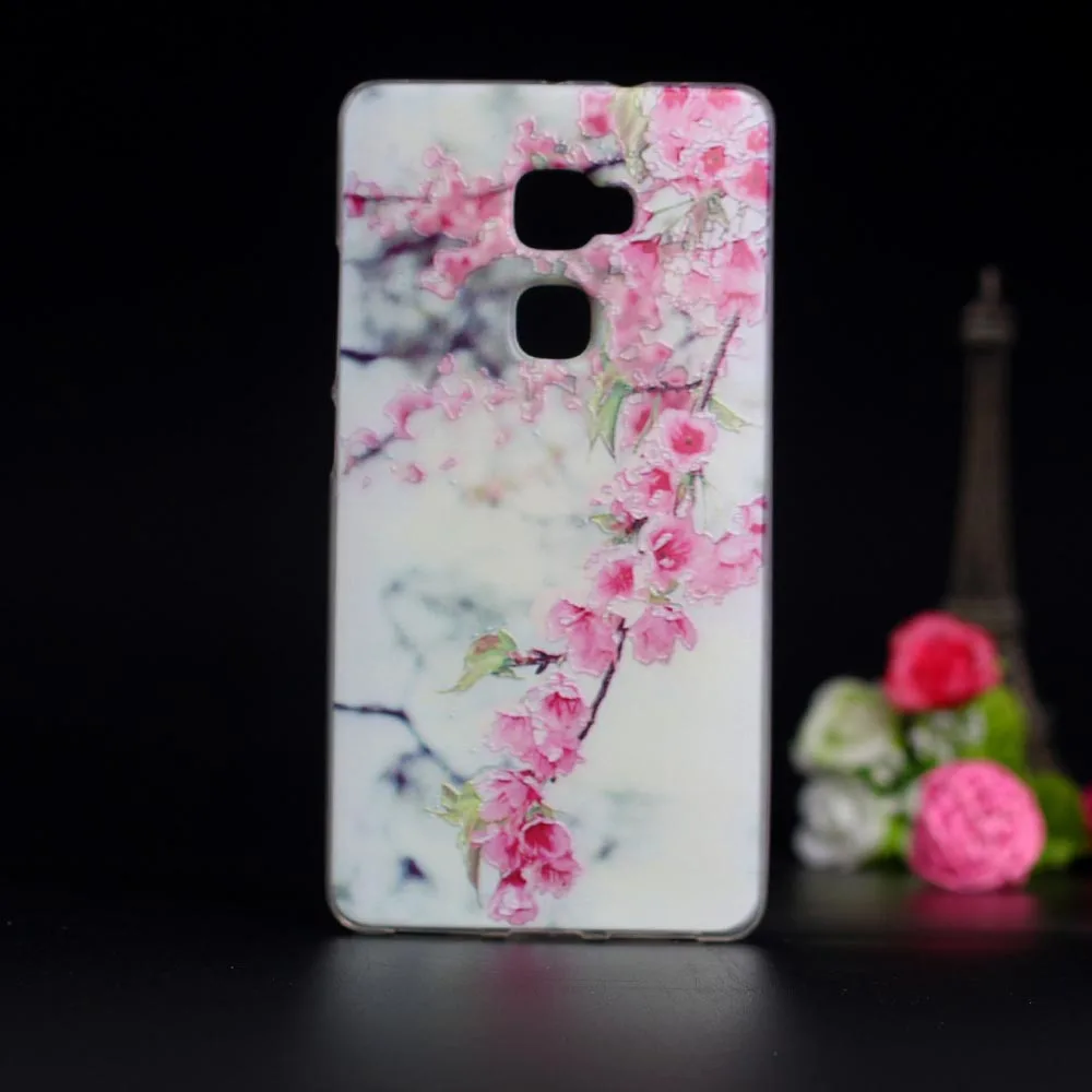 Роскошный чехол для телефона huawei mate S 3D стерео рельефный рисунок задняя крышка