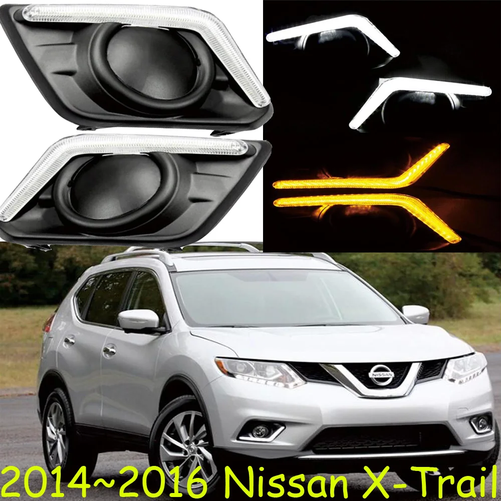 Светодиодный 2014 ~ 2016 автомобильный бампер X TRAIL Trail Дневной светильник туман K Trai