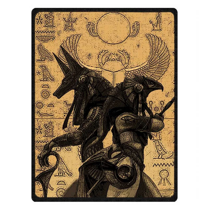 Anubis Коралловое Флисовое одеяло для дивана зимнее покрывало кровати