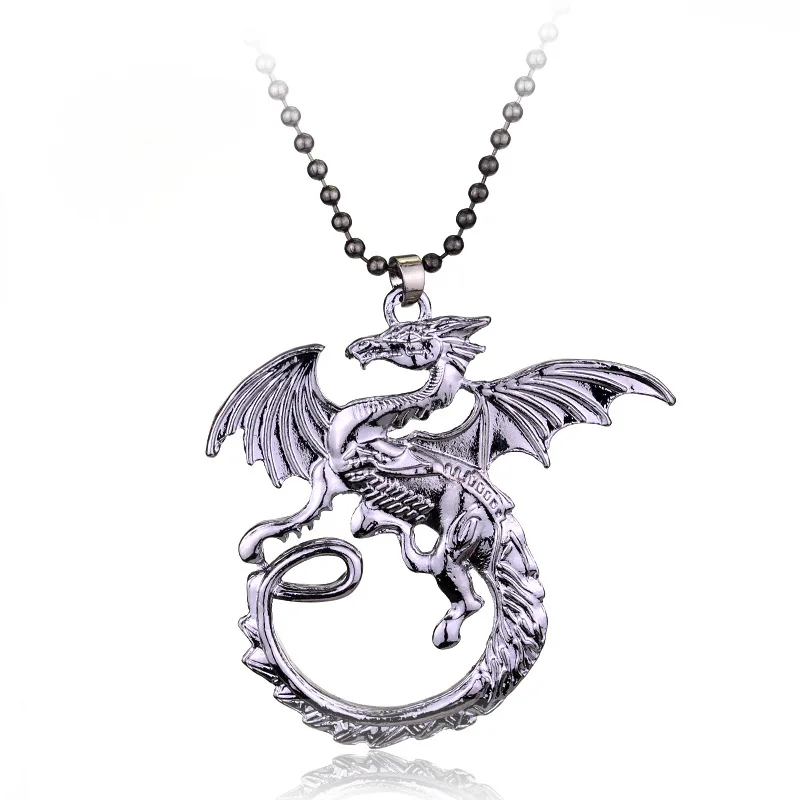 Винтажное серебряное ожерелье для мужчин и женщин 2D85 | Украшения аксессуары