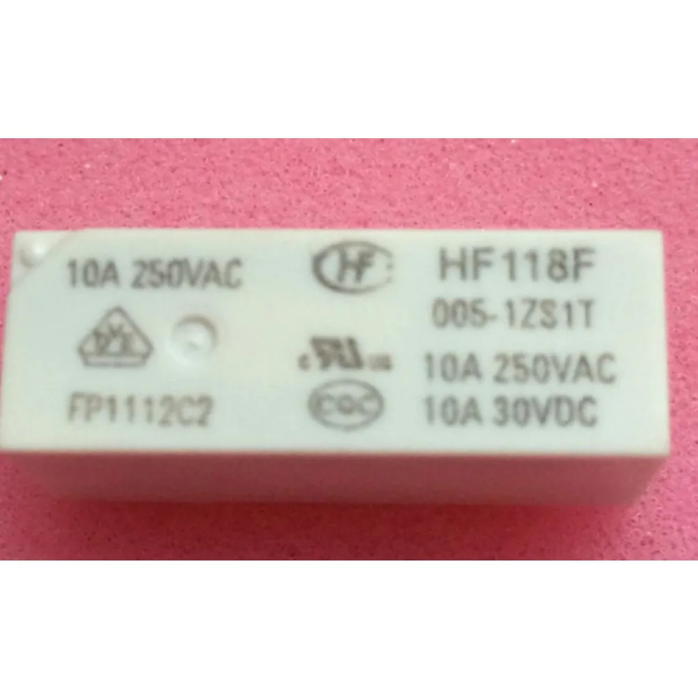 

Оптовая продажа 10 шт./лот реле HF118F 005-1ZS1T