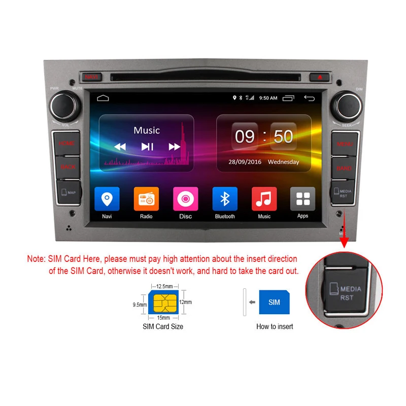 HD 1024X600 Восьмиядерный 2 Гб ОЗУ Android 6 0 для Opel Vectra C D Vivaro Meriva Antara Astra Corsa Zafira
