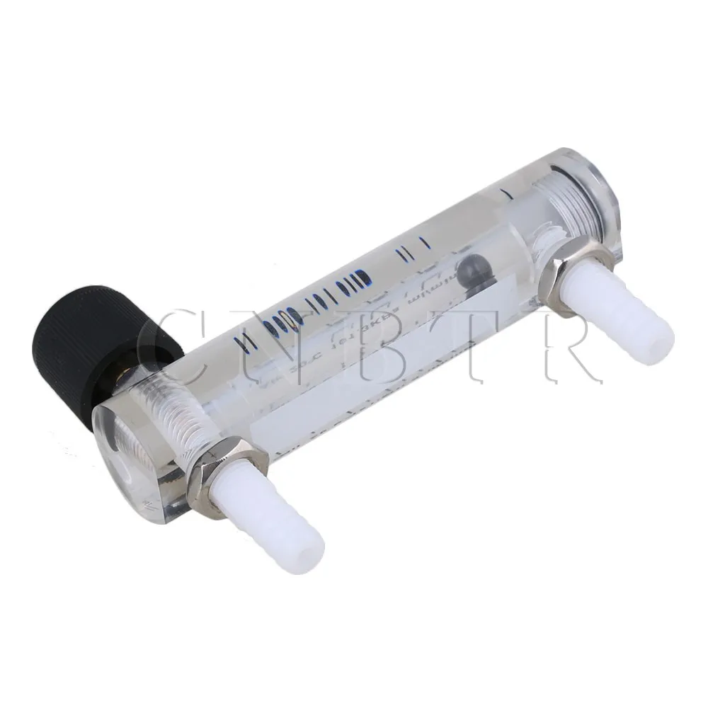 CNBTR 100-1000ml/min Air Oxygen Gas Flow Meter Flowmeter with Control Valve for Measuring Controlling | Инструменты