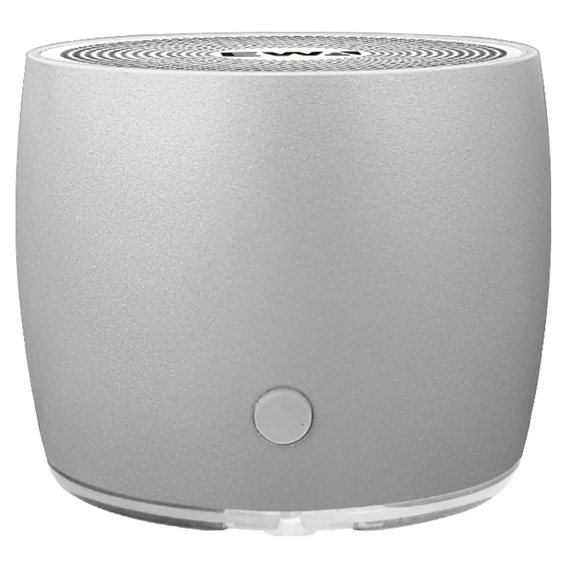 Silver EWA портативный динамик для телефона/планшета/ПК мини беспроводной Bluetooth динамик металлический USB вход MP3 плеер - Цвет: Silver