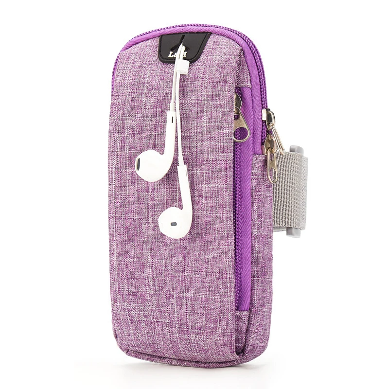 Ниже 6 2 дюймовая сумка для бега мобильного телефона с отверстием наушников в