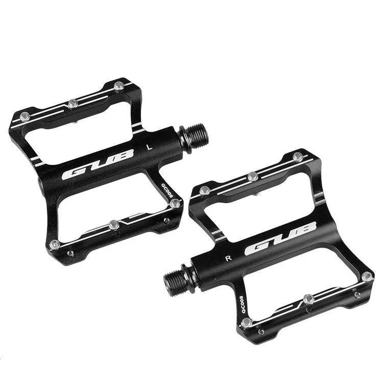 GUB 008 Ultralight велосипедов Педали Алюминий сплав 3 цвета MTB горный велосипед педали Fixie Дорожный цикл Pedales Bicicleta