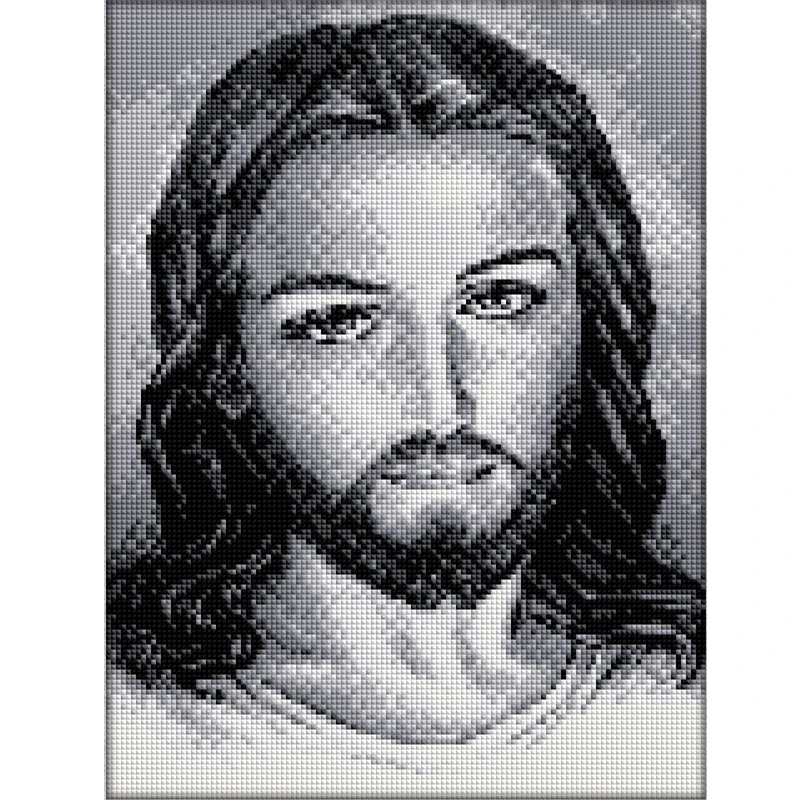 

Diamond Painting Full Square Religion Icon of Leader Diamond Mosaic True Religious Jesus Diamond Embroidery Z3700