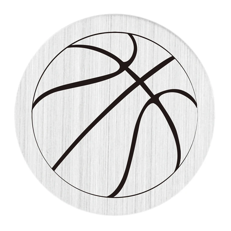 Баскетбольный мяч простой рисунок