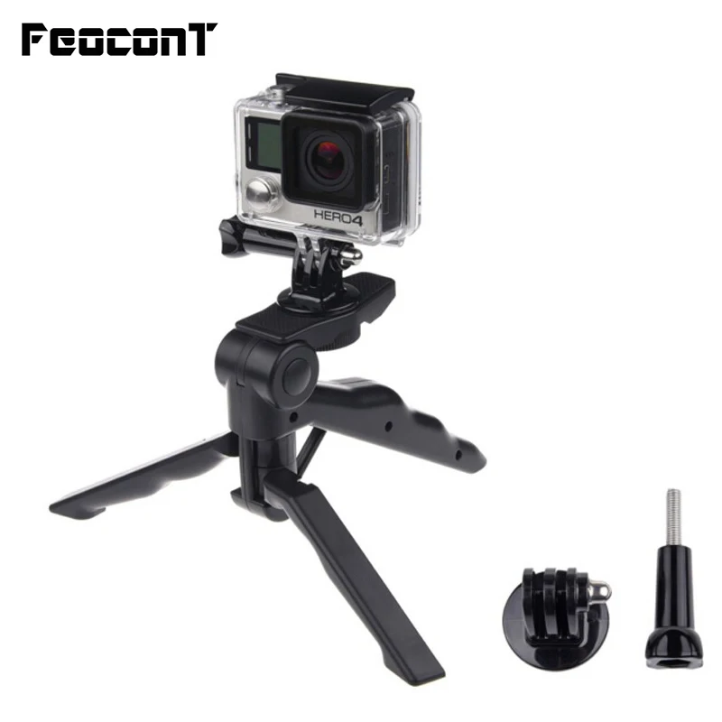 2в1 пистолет рукоятка и Настольный Штатив для GoPro Hero 6 5 4 Hero 3+ 3 2 1 и других цифровых камер с подключением штатива