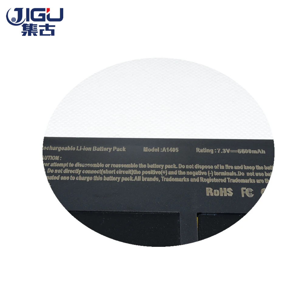JIGU черный абсолютно новый аккумулятор для Apple MacBook Air 13 &quotA1405 MC503 MC504 MC504LLA A1369 2011 020
