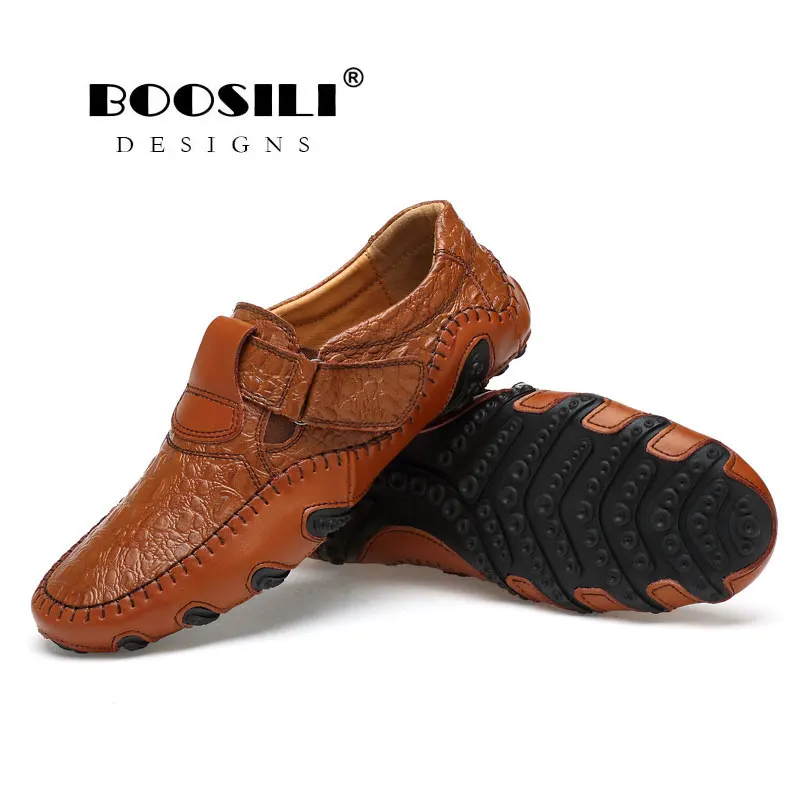 Мужские кожаные туфли повседневные из мягкой бутилированной кожи ограниченное