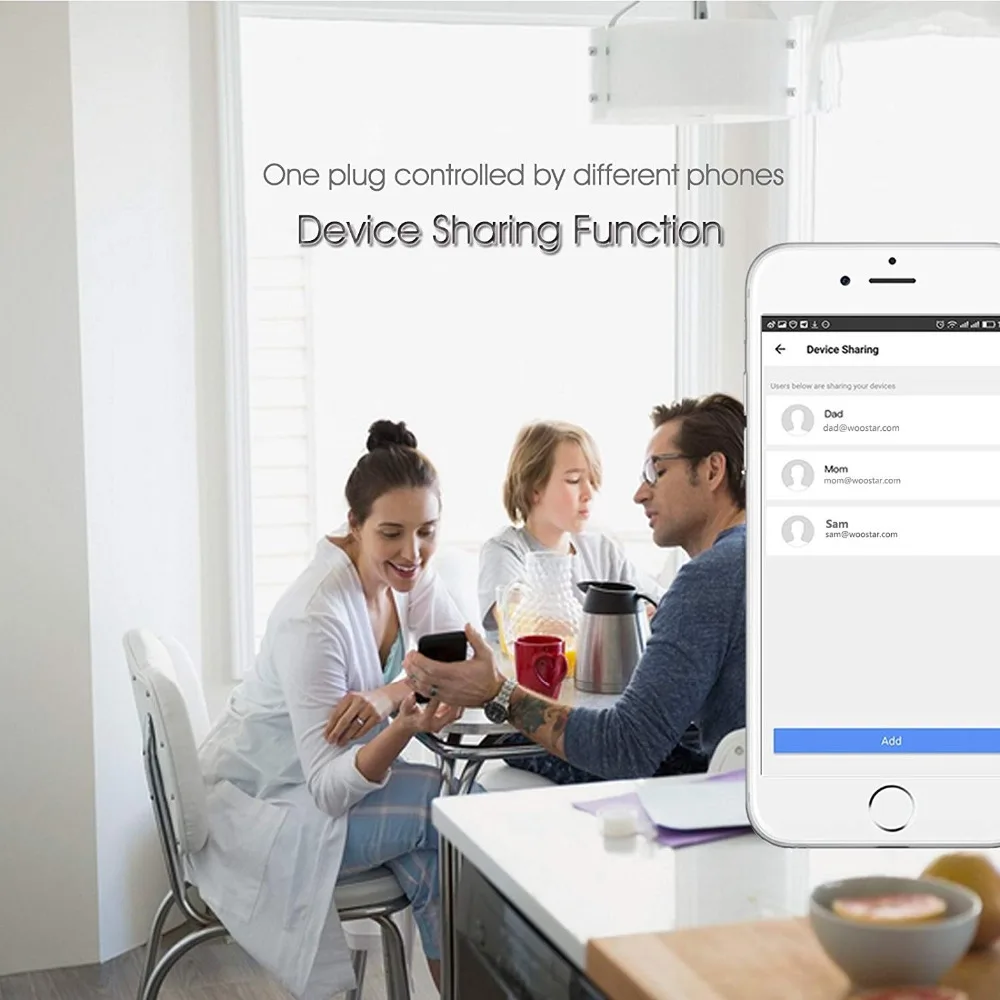 2 шт. в упаковке интеллектуальное зарядное устройство для ЕС Wifi умная розетка