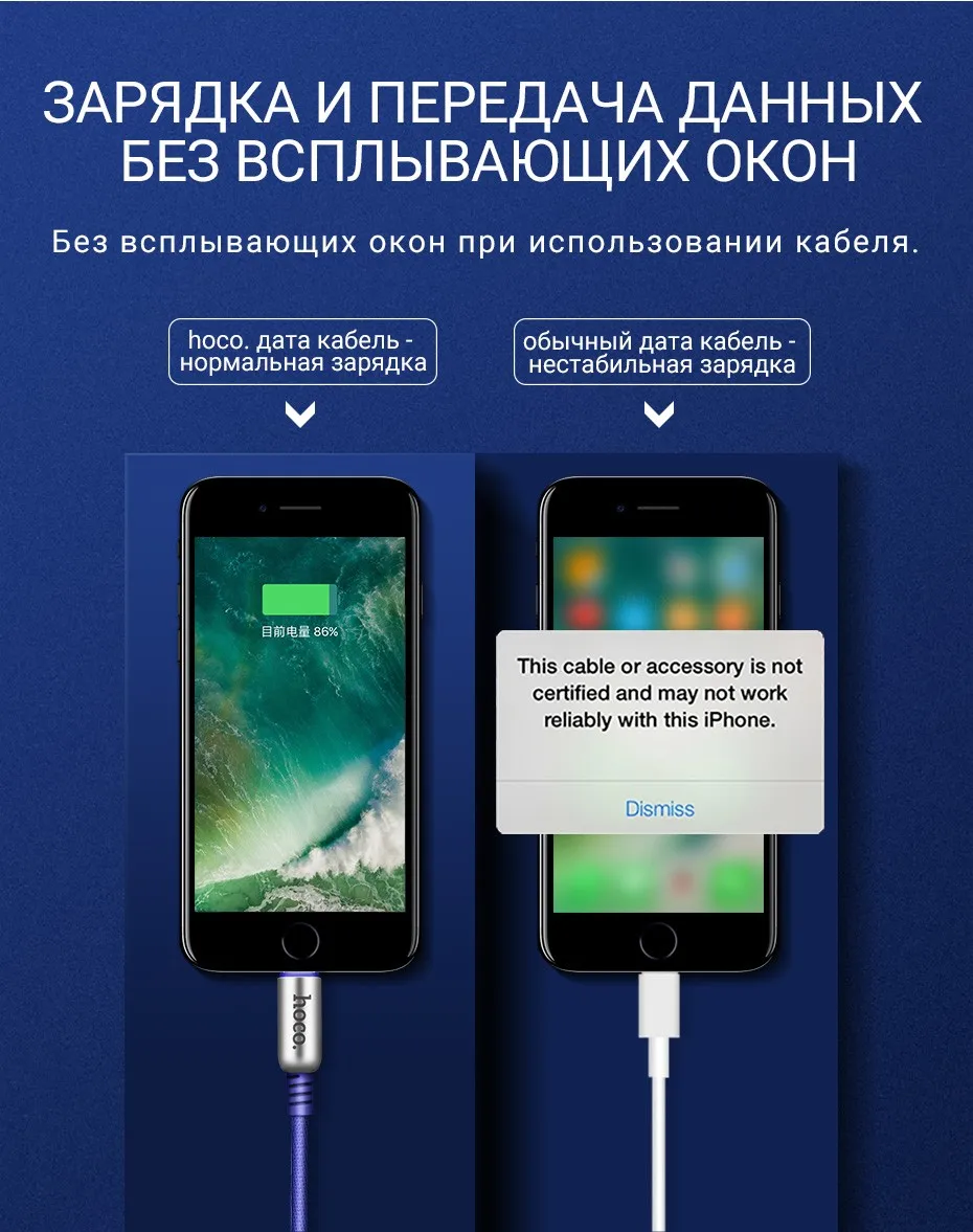 hoco кабель для айфона быстрая зарядка и передача данных провод 2.4a разъем лайтнинг прочный шнур для iphone 5 6 7 usb зарядное устройство для айпад айфон двухсторонний угловой коннектор юсб цинковые коннекторы