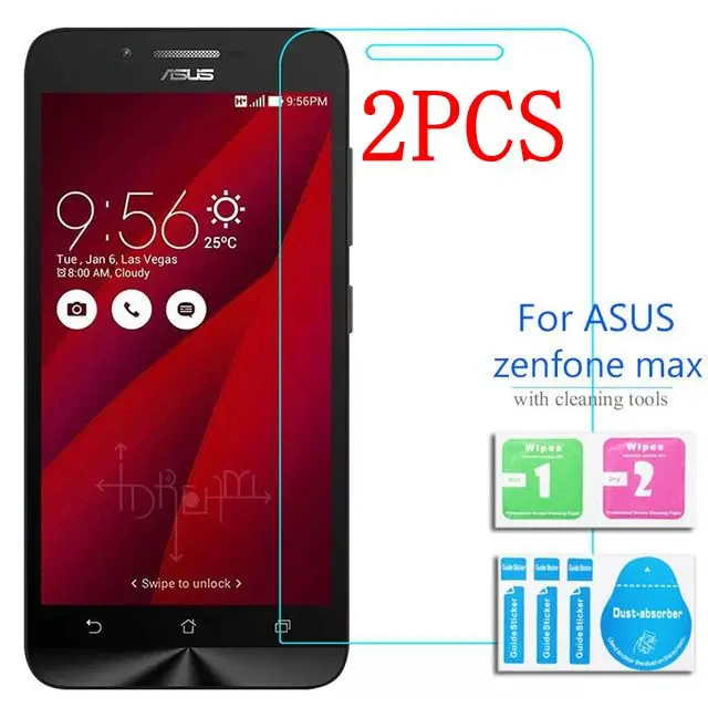 Закаленное стекло для ASUS Zenfone Max ZC550KL 2 шт. защитная пленка экрана Asus Z010D Z010DA Z010DD