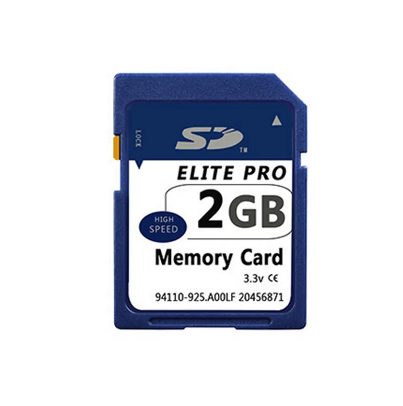 

50pcs/lot Original 2GB SD Card SD Memory Card Secure Digital Flash Memory Card