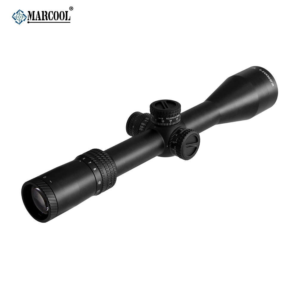 MARCOOL пневматическое оружие EVV 6-24X50 SFIRGL FFP Тактический Aim охотничий прицел оптический калиброванный Коллиматорный прицел