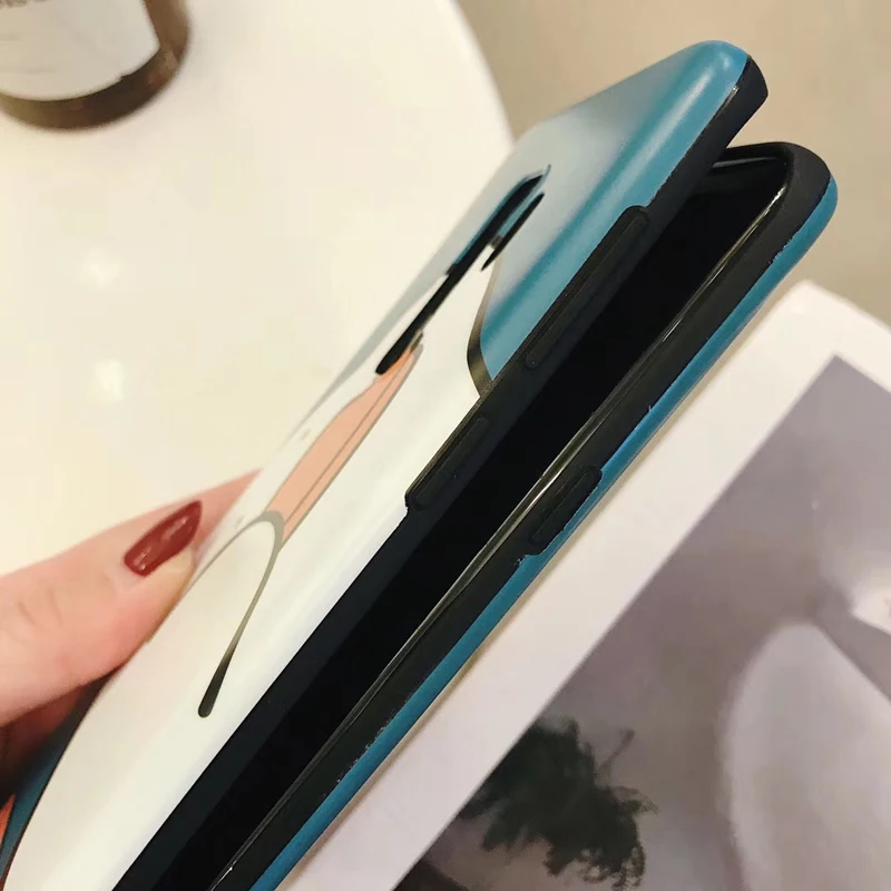 Мягкий чехол для Samsung S7edge S8 S8plus S9 S9plus Note8 Note9 зеленый задней панели телефона |