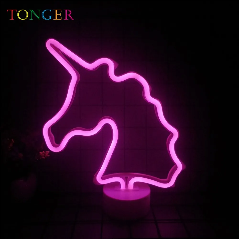 TONGER светодиодная неоновая световая вывеска для пальм украшения дома товары дня