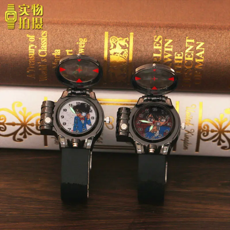 Детские часы с рисунком из мультфиломов Reloj de dibujos animados кварцевые часы Mesa dos desenhos animados Karikaturuhr Filhos - Цвет: Small black