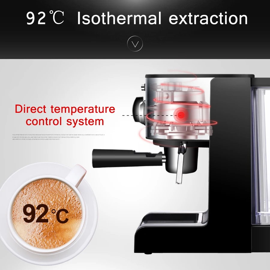 Американский/Итальянский кофе машина Полуавтоматическая кофеварка высокого