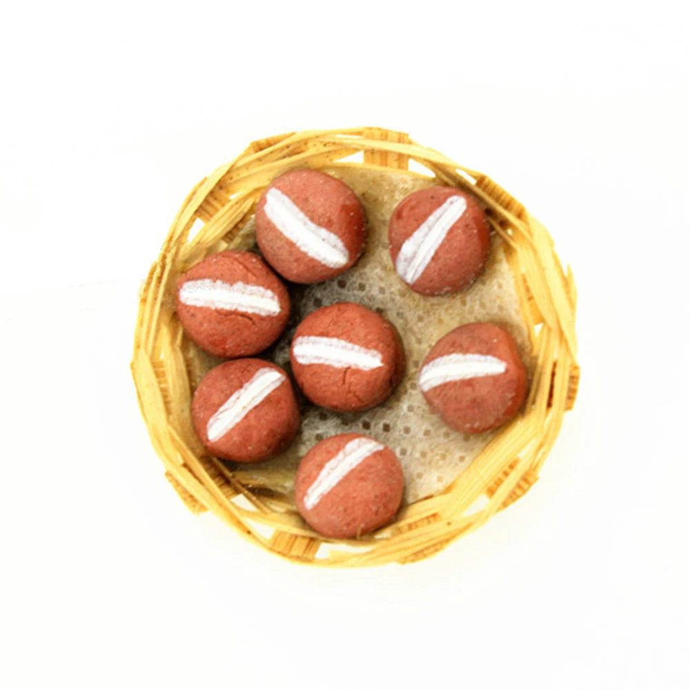 Миниатюрные аксессуары для кукольного домика миниатюрные кремовые затяжки с