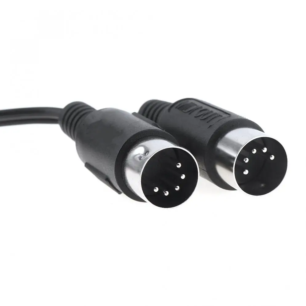 2 метра USB до MIDI кабель Электрический пианино барабан гитара Музыка компилировать Интерфейс Кабель-адаптер конвертер Поддержка Mac OS и Windows