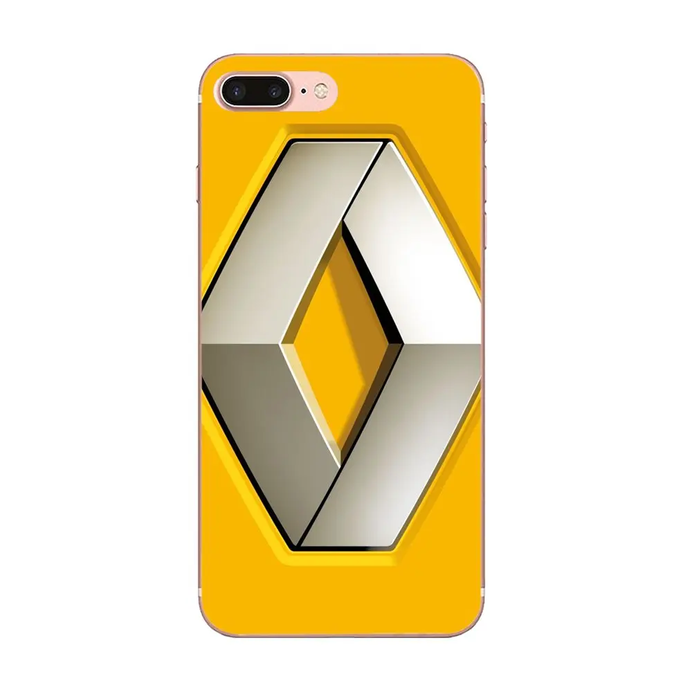For Xiaomi Redmi Mi Note 7 8 9 SE Pro Lite Go Play Soft Cover Cases Super Cars Renault Logo | Мобильные телефоны и