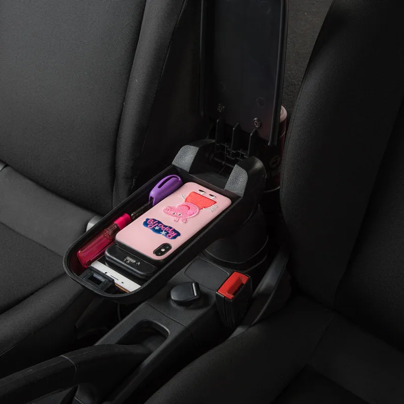 Новинка для Mercedes smart 453 fortwo forfour кожаный подлокотник с подстаканником